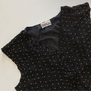 Vintage Cee Cee Beaded Vest